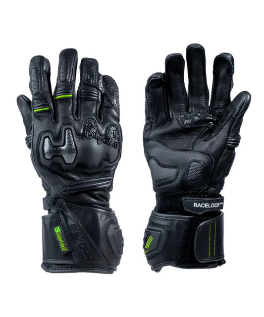 Raida Drift Evo Motorcycle Riding Gloves - Green