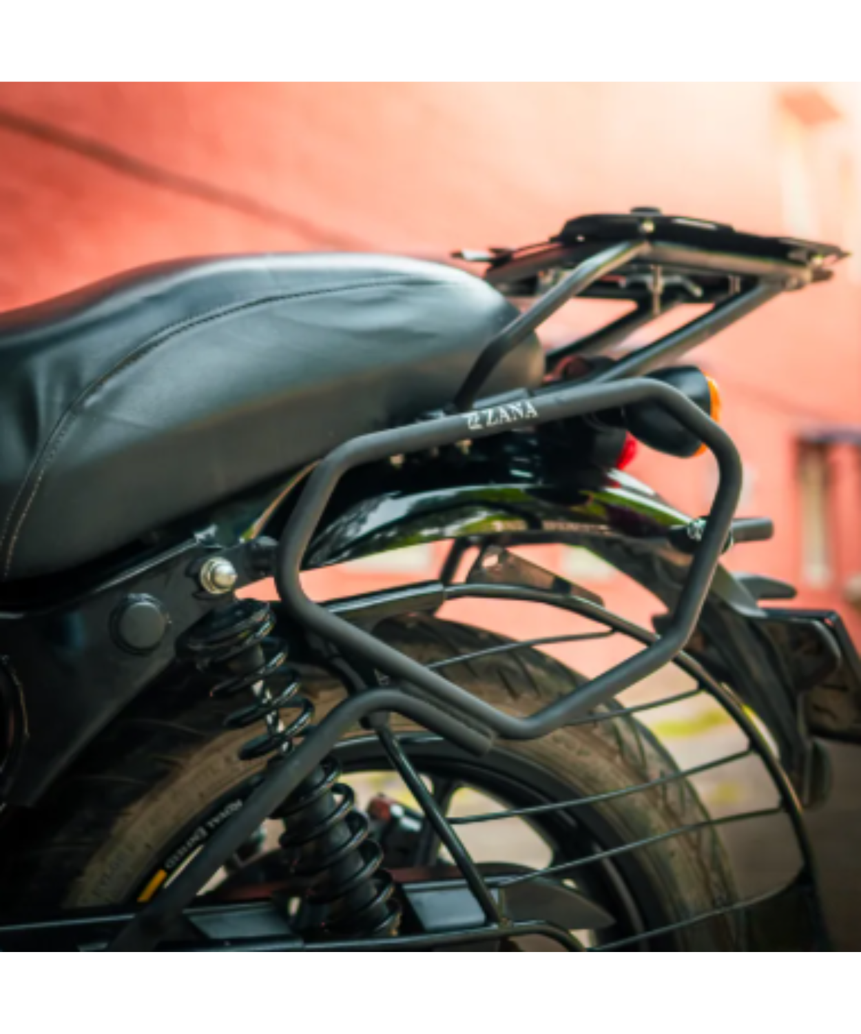Zana Drake Saddle Stay for Royal Enfield Hunter 350 - Black - ZI-8569