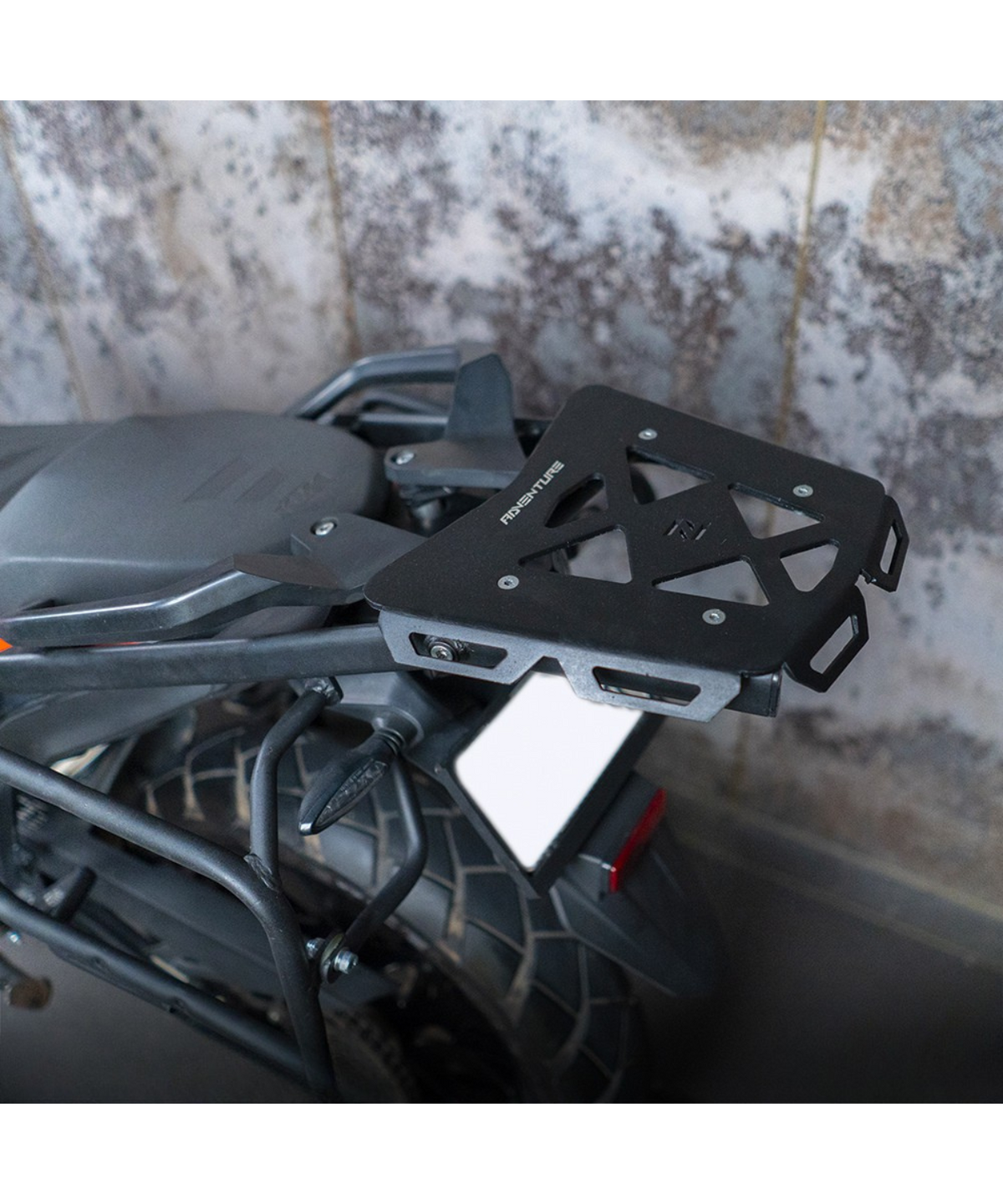 Zana KTM ADV 250/ 390/ 390 X (2025) Top Rack with Aluminium Plate - ZI-8454 - Zana