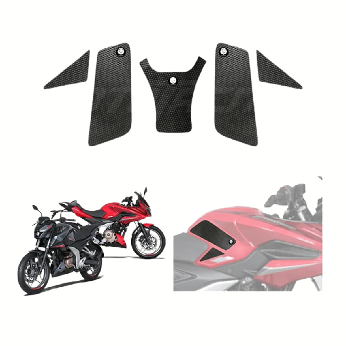 Mototrendz Bajaj Pulsar N250 / F250 Traction Pads