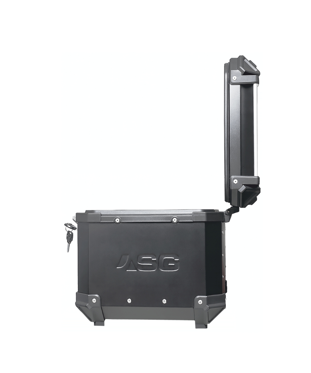 ASG AG-55L Aluminium Top Box - Black