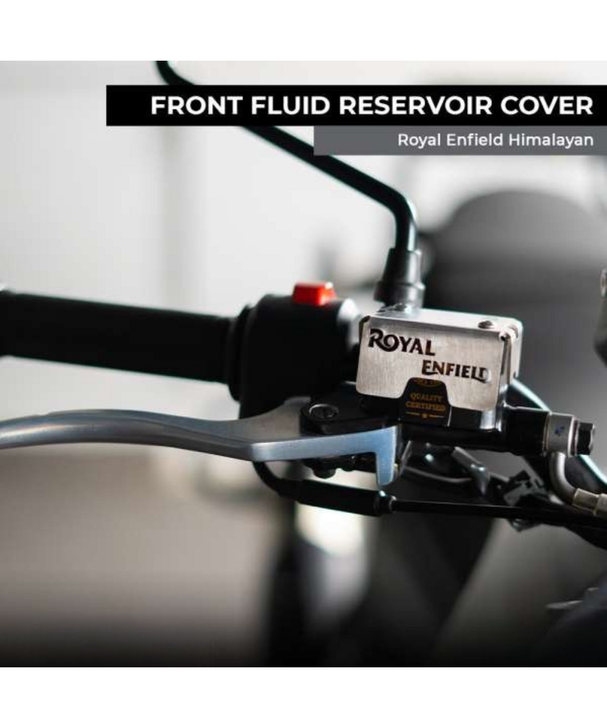 Zana Royal Enfield Interceptor 650 / Continental GT / Himalayan BS6 (2021) Front Fluid Reservoir Cover - ZI-8093 - Zana
