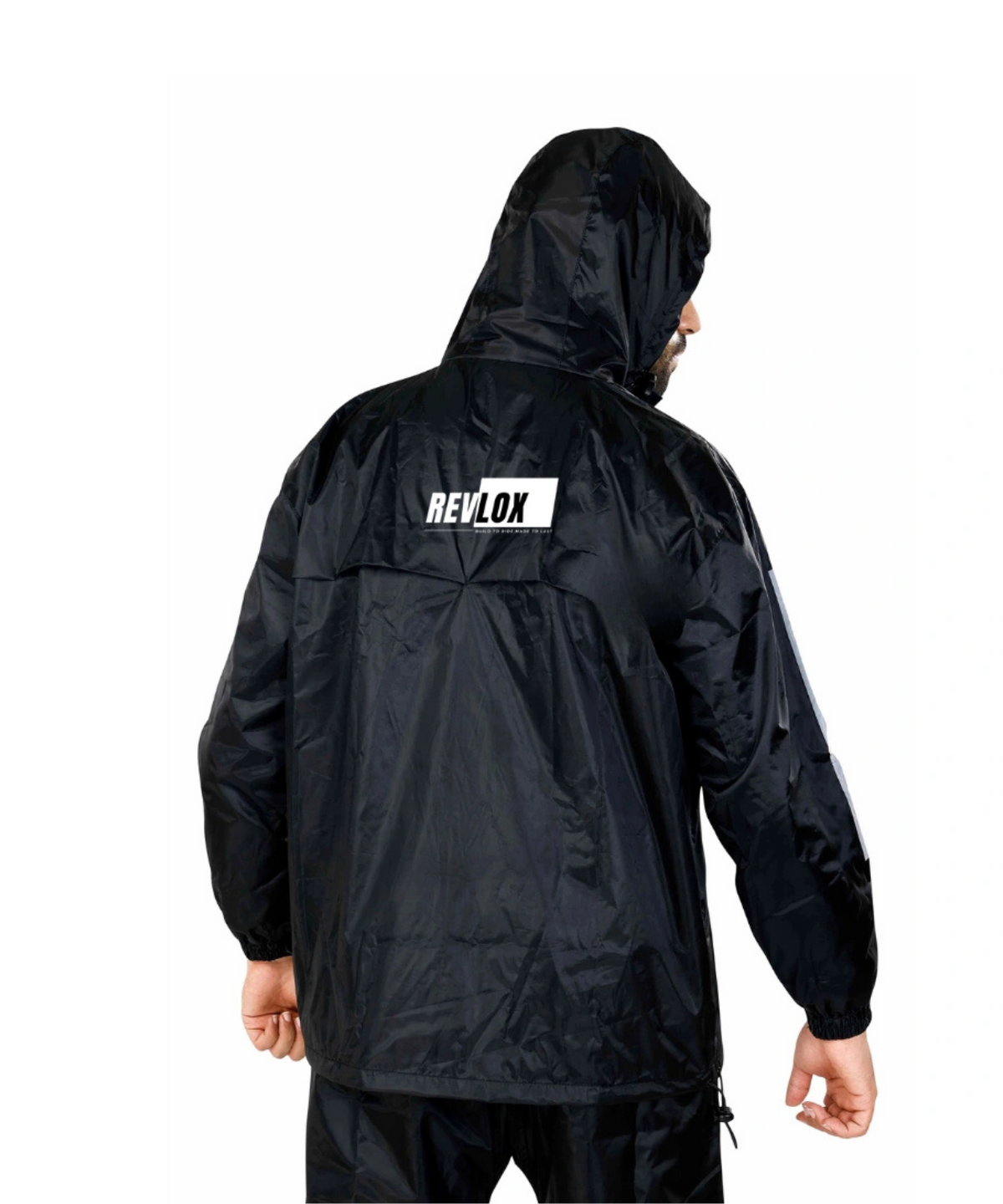 Revlox Rain Jacket - Black - Revlox