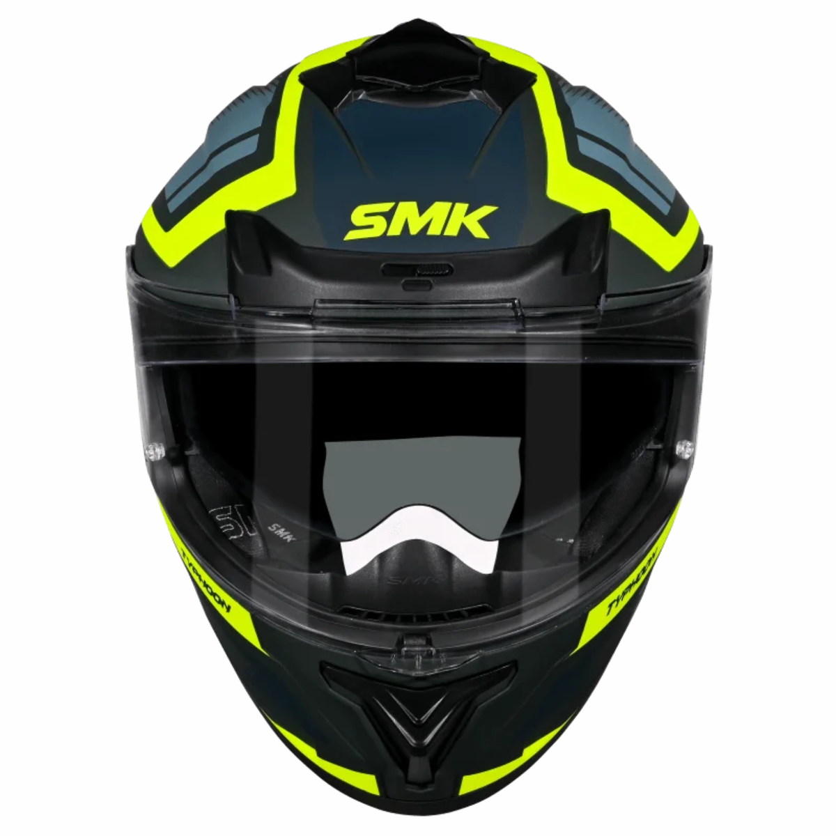SMK Typhoon Thorn MA848 Green Helmet - SMK
