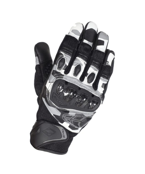 Solace Rival Carbon CE Motorcycle Riding Gloves - Camo
