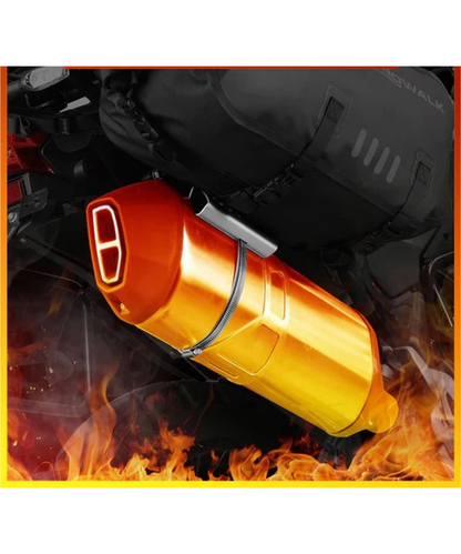 Rhinowalk Motorcycle Muffler Pipe Heat Shield Cover - Universal - MTR004