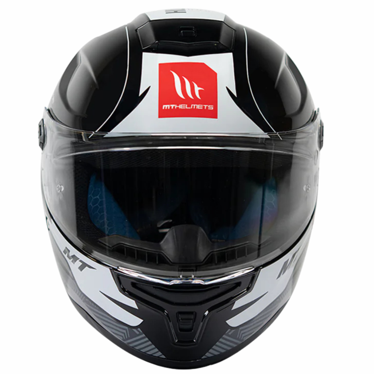 MT Hummer B Shine B0 Helmet - Gloss Black Grey
