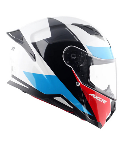 Axor Hunter Turbo Helmet - Gloss White Red