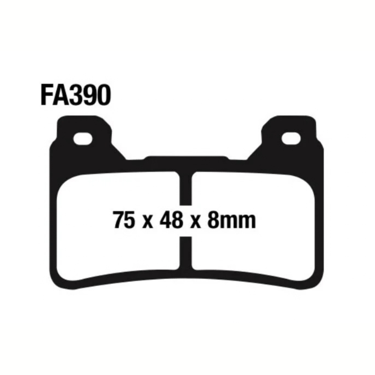 EBC Honda CBR 600RR (2007-2019) Fully Sintered Brake Pads