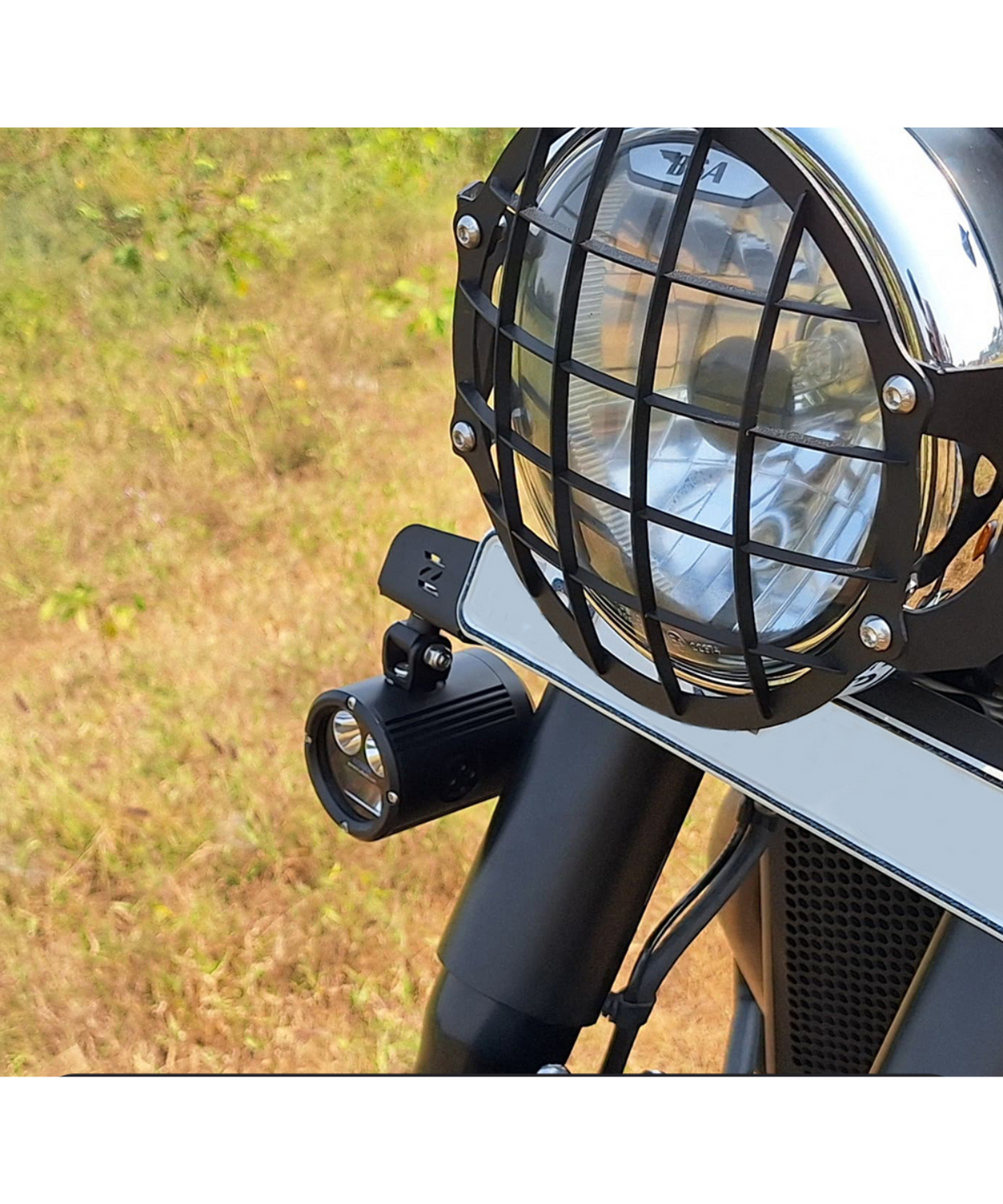 Zana BSA Goldstar 650 Mild Steel Fog Light Mount - ZI-8538 - Zana