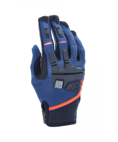 Acerbis X-Enduro Riding Gloves - Blue Orange