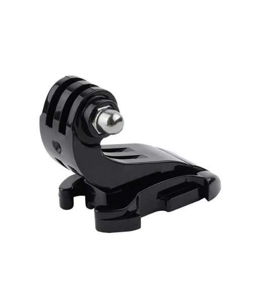 Moto Arch J Hook Buckle Mount Compatible for GoPro and Other Action Cameras - Black