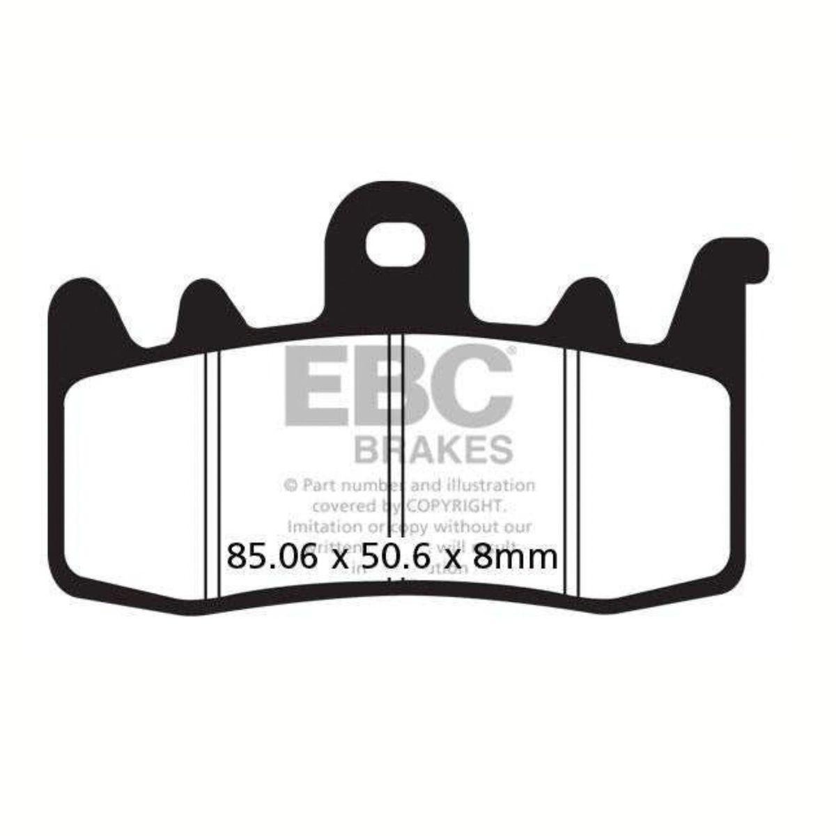 EBC Ducati XDiavel (2016-2020) Fully Sintered Brake Pads