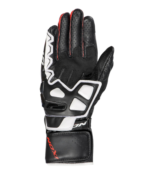 Ixon GP5 Air Riding Gloves - Black White Red