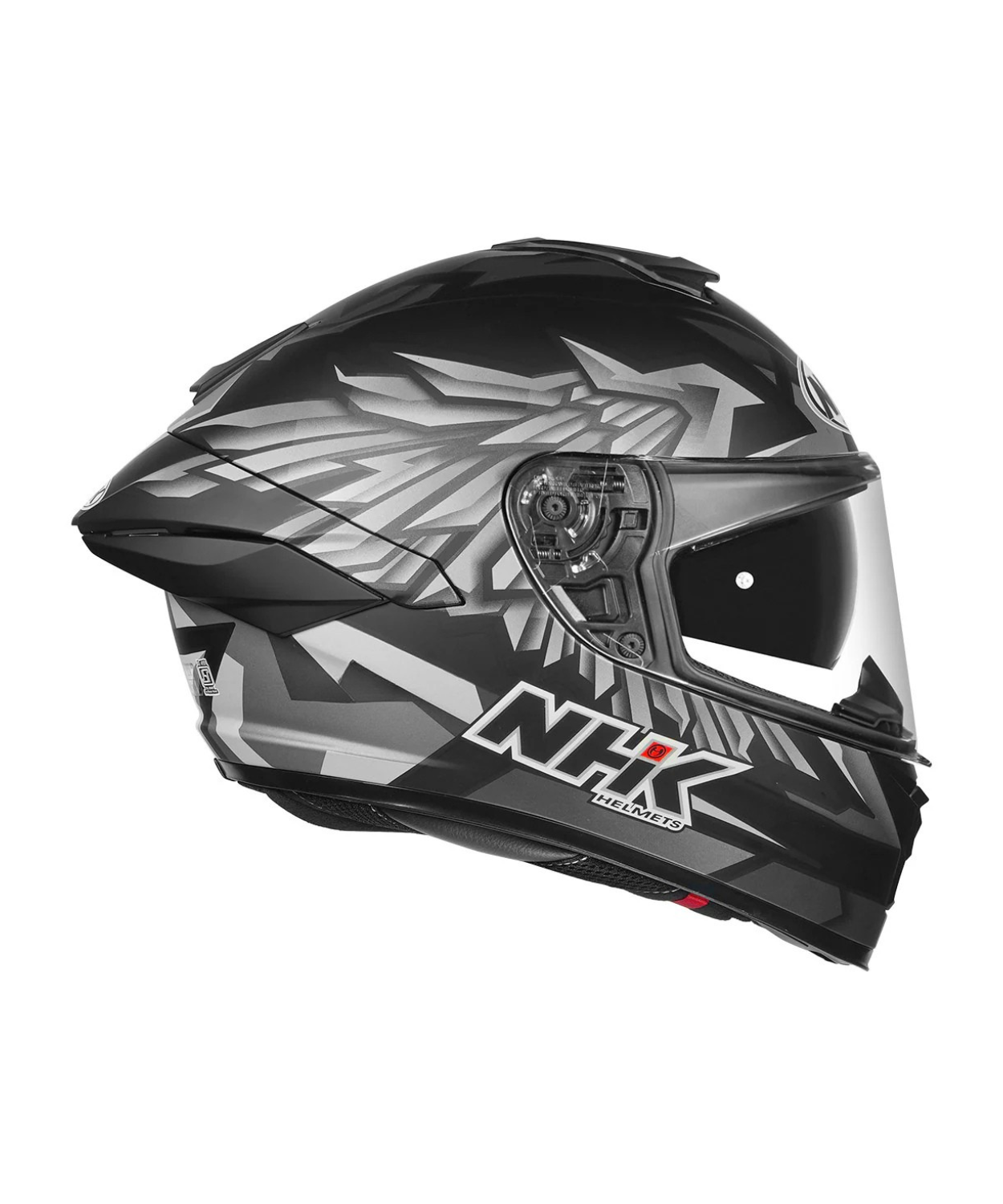 NHK K5R Wingstar Helmet - Black Grey
