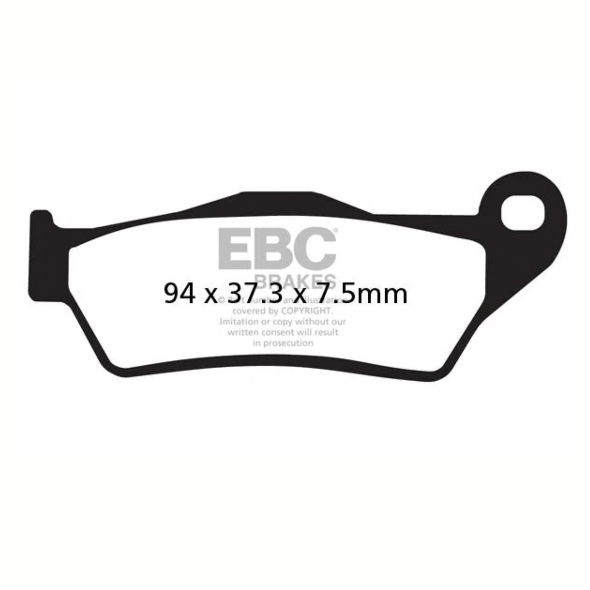 EBC Royal Enfield Himalayan (2021-2023) Fully Sintered Brake Pads