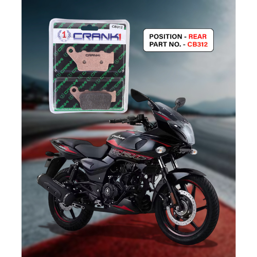 Crank1 Bajaj Pulsar 220 Sintered Brake Pads