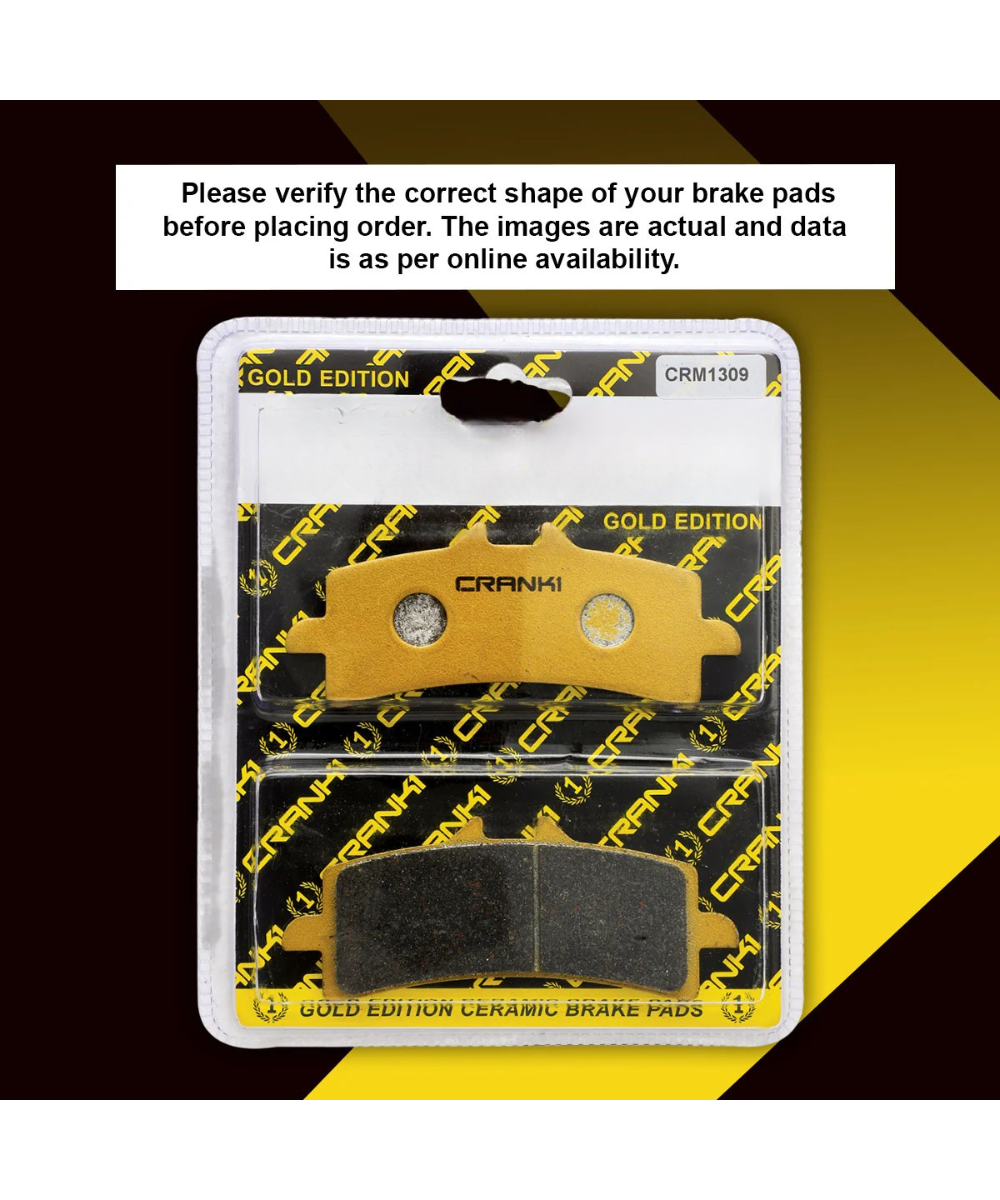 Crank1 Suzuki GSX S750 (2011-2018) Ceramic Brake Pads