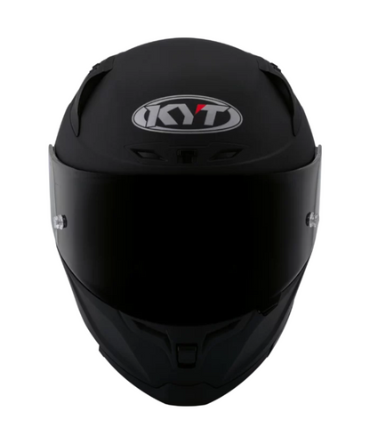 KYT Striker 2V Plain Full Face Helmet - Matt Black