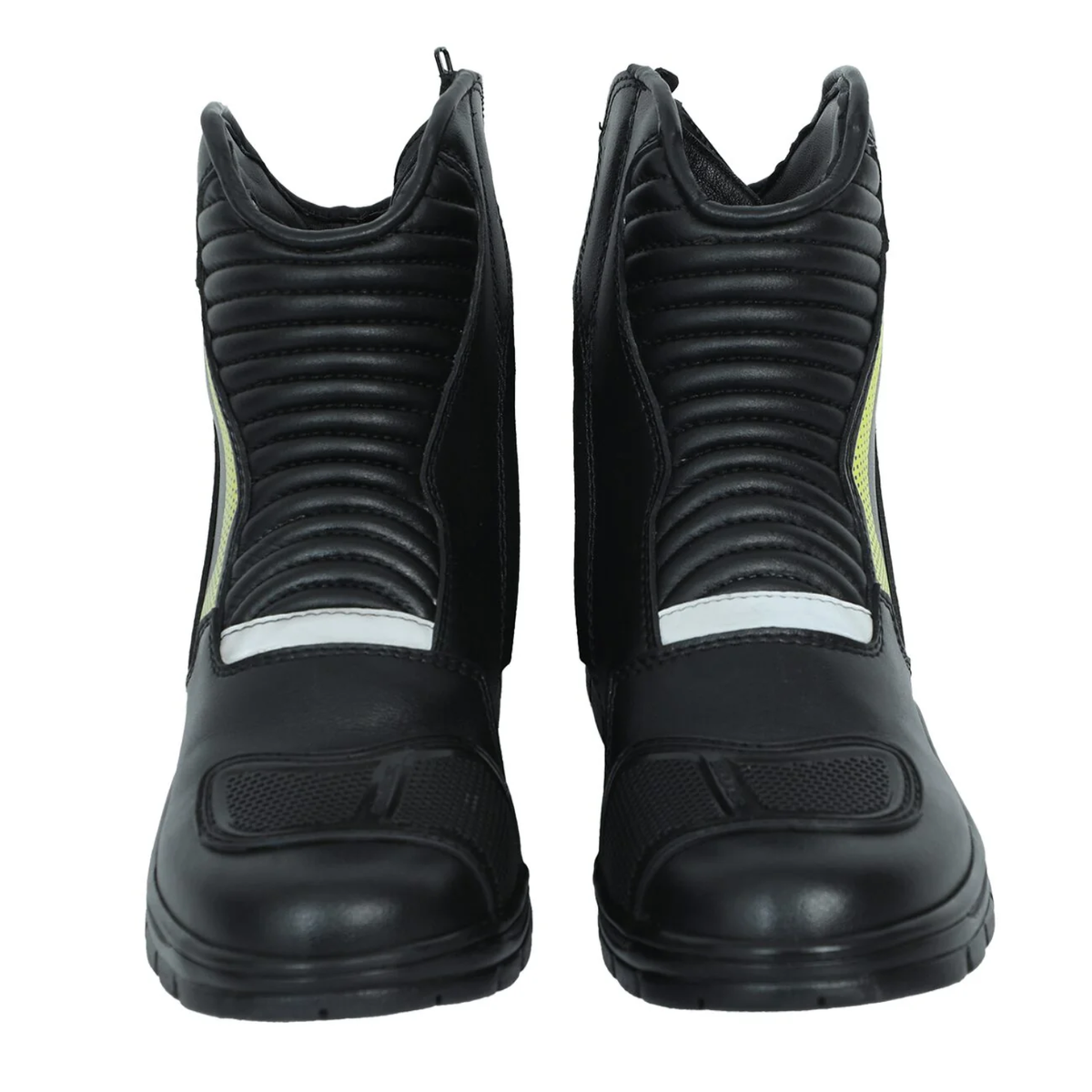 Solace Scout Motorcycle Boots - Black Neon - Solace