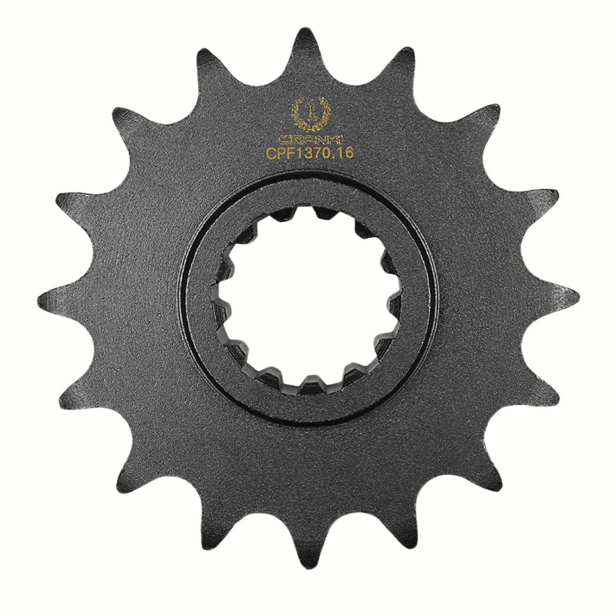 Crank1 Honda CBR 600 RR (2007-2019) Performance Motorcycle Sprocket - Black - CPF1370.16T