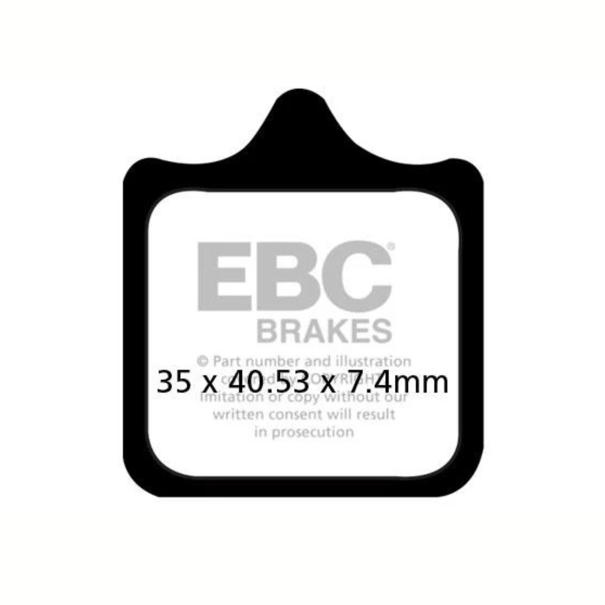 EBC Benelli TNT 600 (2014 Onwards) Fully Sintered Brake Pads - EBC Brakes