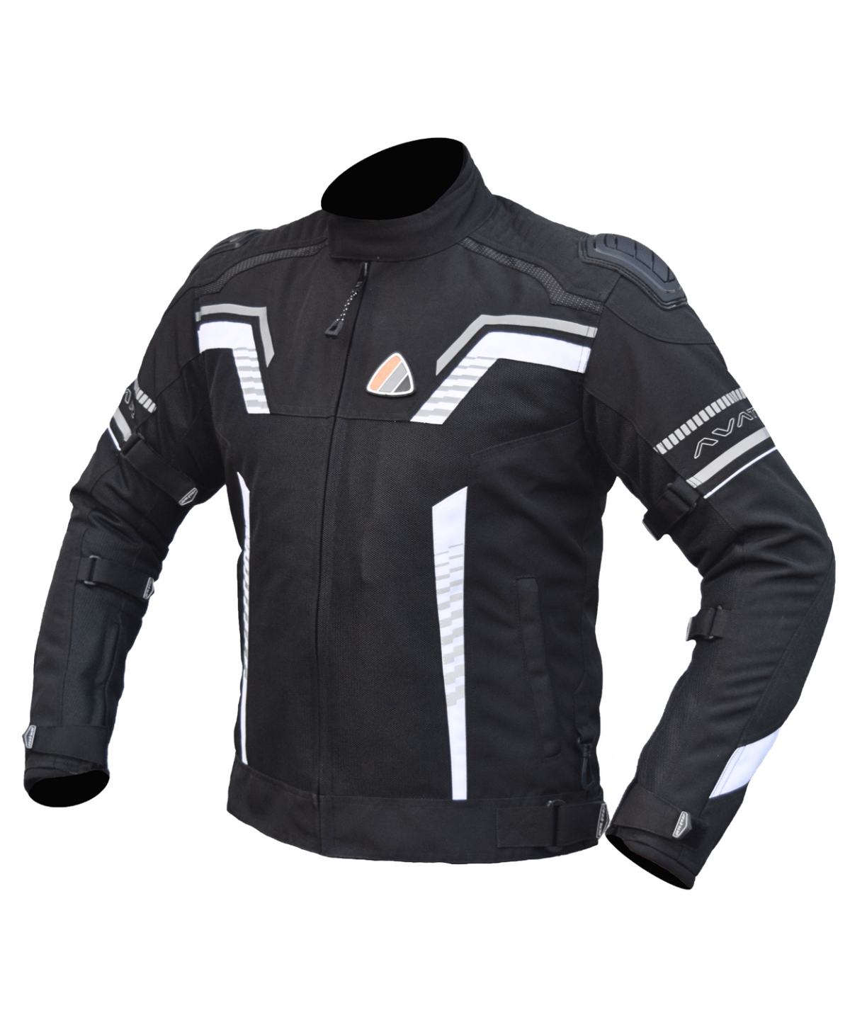 Bison ProGear Avatar V.2 Riding Jacket - Black White