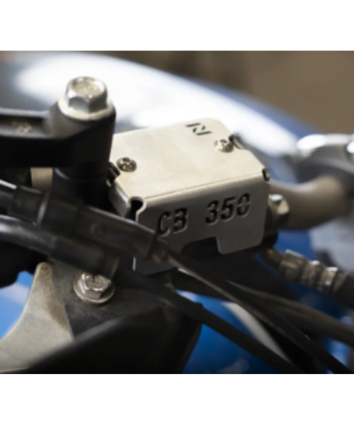Zana Front Fluid Reservoir Oil Cover for Honda CB 350 RS Aluminium - ZI-8235