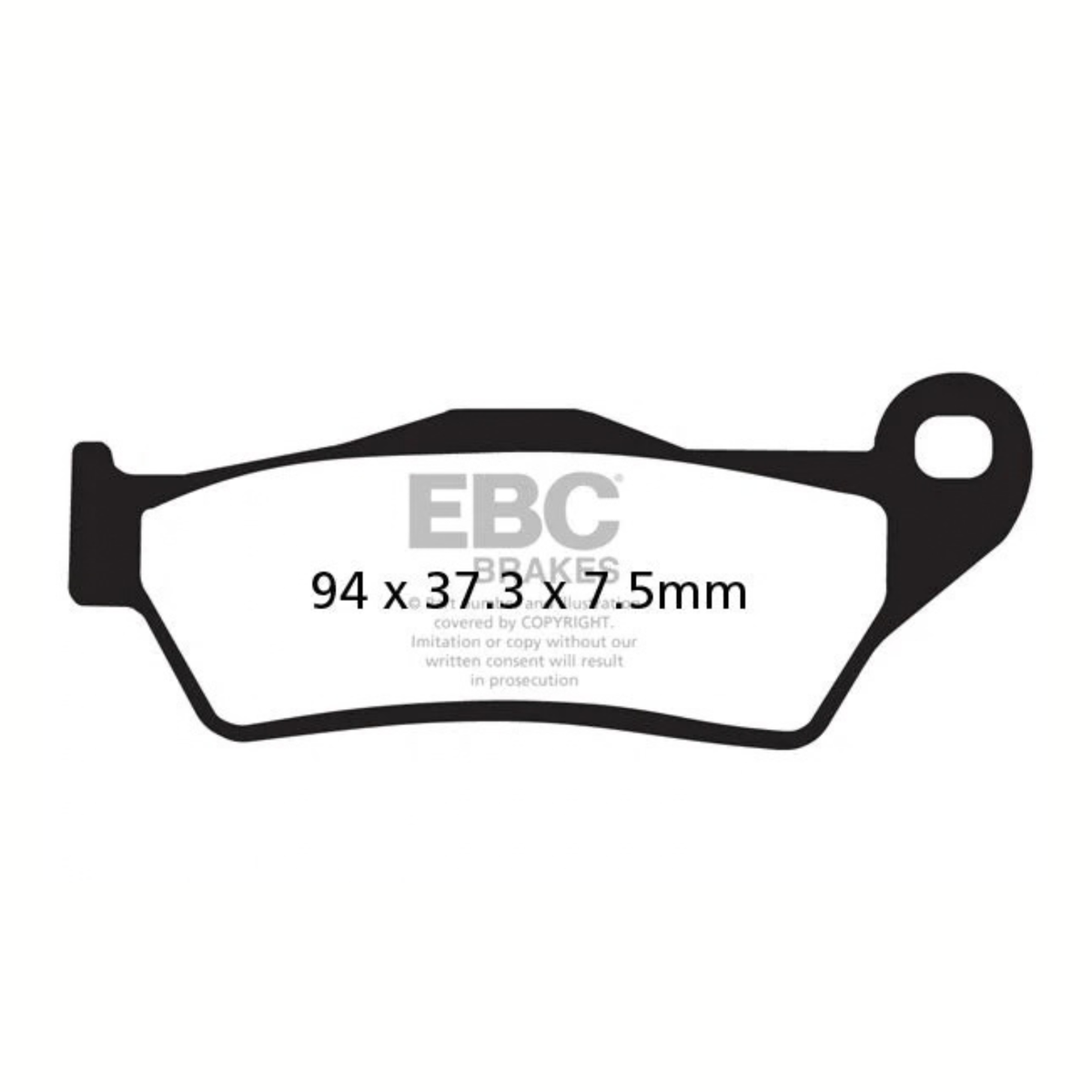 EBC Triumph Tiger 800 (2018-2020) Fully Sintered Brake Pads