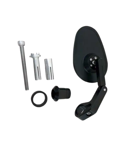 Moto Arch CNC Aluminium Motorcycle Handle Bar End Rear View Side Anti Glare Universal Mirrors