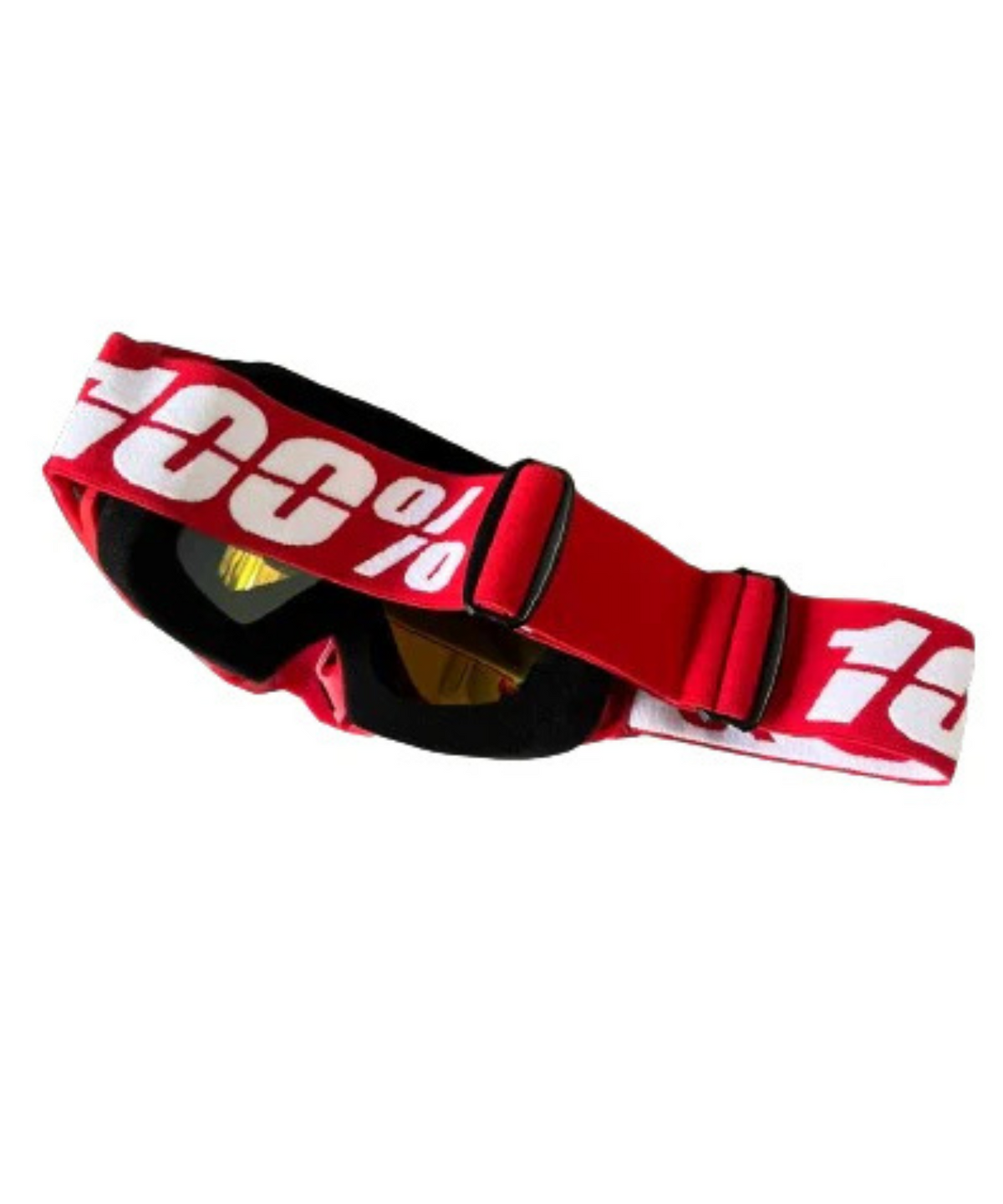100% ADV Racecraft Mirror Yellow Lens Goggle - Red - 100%