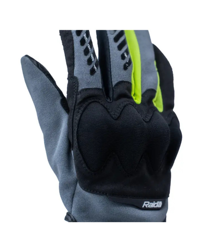 Raida Trailcraft Off Road Riding Gloves - Black Hi-viz