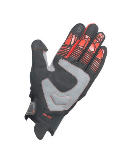 Solace X-Pro Motorcycle Riding Gloves - Red