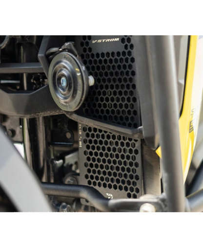 Zana Radiator Guard Honeycomb Black Aluminium For V Strom 250 - ZI-8229