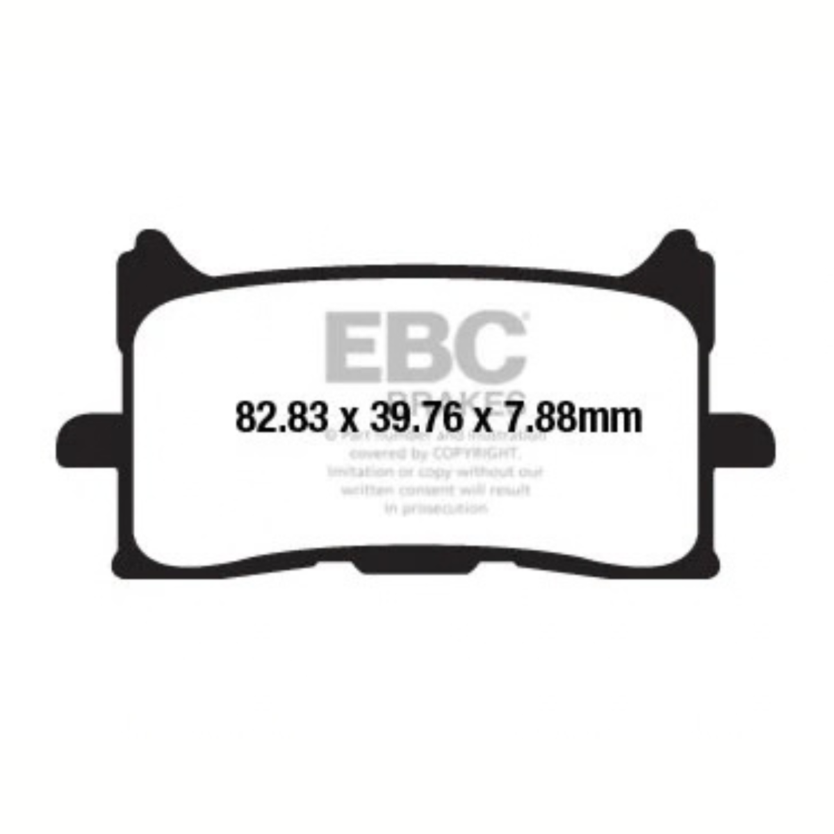 EBC Honda CBR 650R (2021 Onwards) Fully Sintered Brake Pads - EBC Brakes