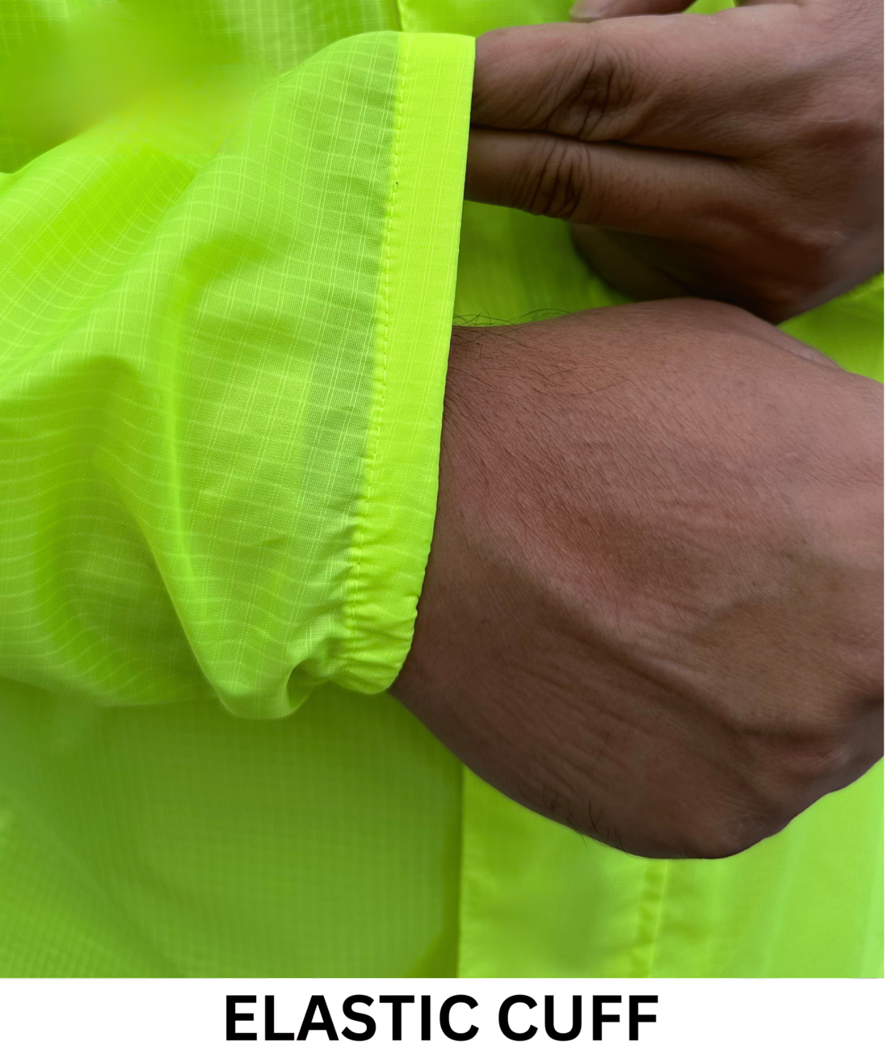 Bison ProGear Aqua Shield Rain Hoodie - Hi-Viz Yellow