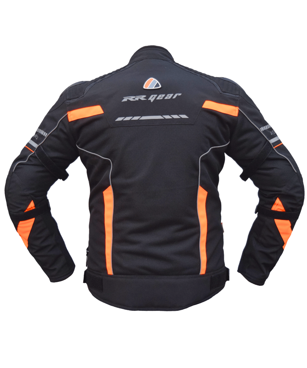 Bison ProGear Avatar V.2 Riding Jacket - Black Hi-Viz Orange