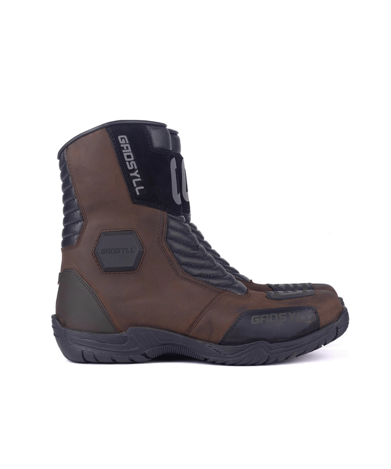 Gadsyll G-STAR 9 V2 Water Resistant Motorcycle Riding Boots - Brown