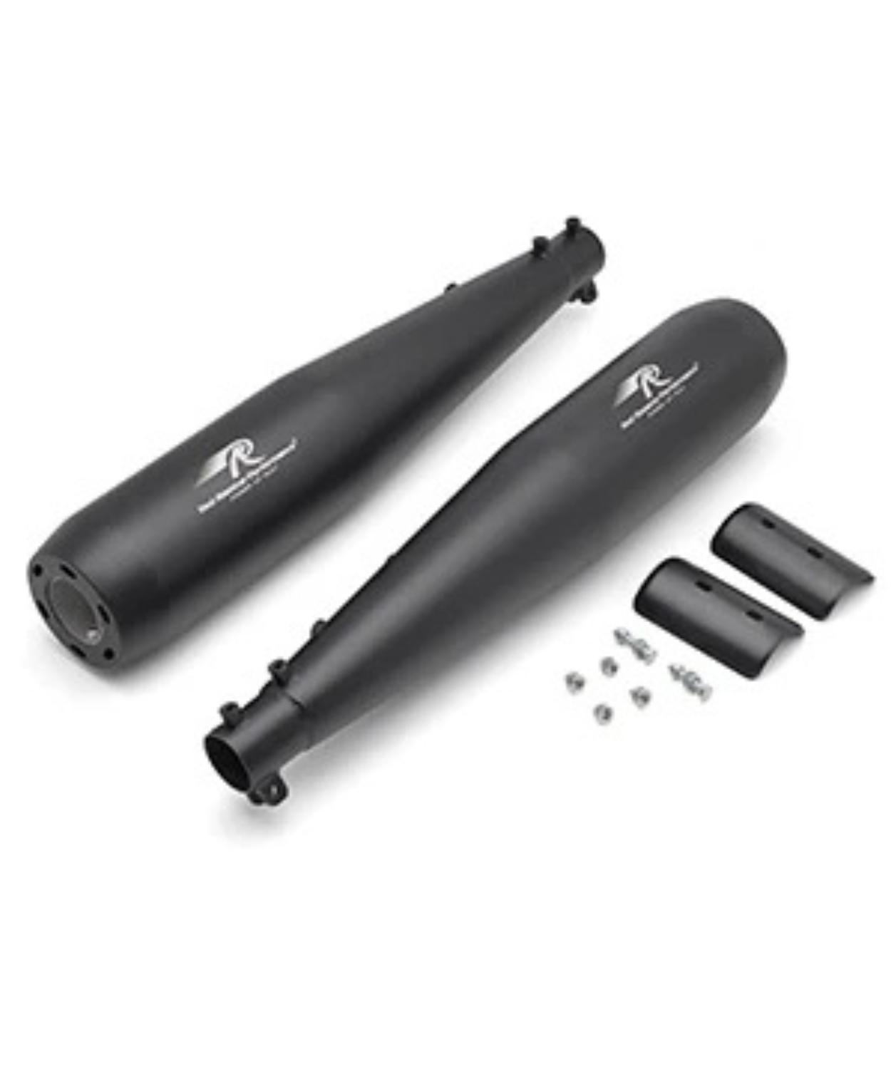 Red Rooster Performance Stellar Pro Exhaust For Royal Enfield Interceptor 650 / GT 650 - Black Matte