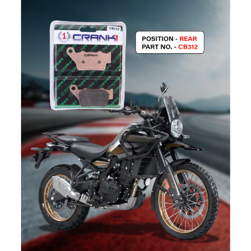 Crank1 Royal Enfield Himalayan 450 Sintered Brake Pads