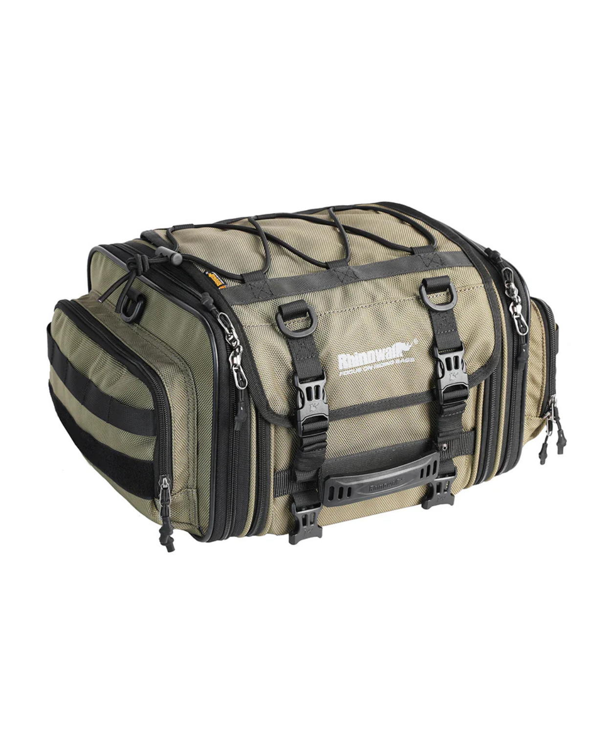 Rhinowalk Deluxe Cruiser Tail Bag 26L - Olive - MT4026
