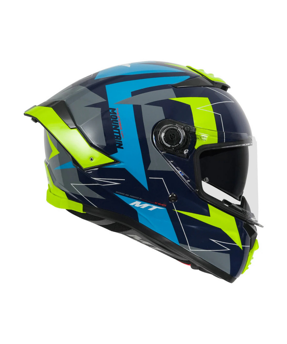 MT Thunder 4 SV Mountain Helmet - Gloss Blue - MT Helmets