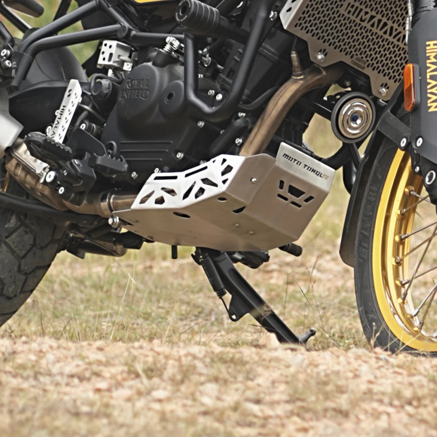 Moto Torque Royal Enfield Himalayan 450 Engine Guard - Aluminium