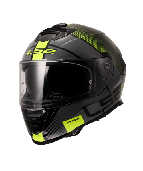 LS2 FF800 Storm II Epic Helmet - Black Yellow