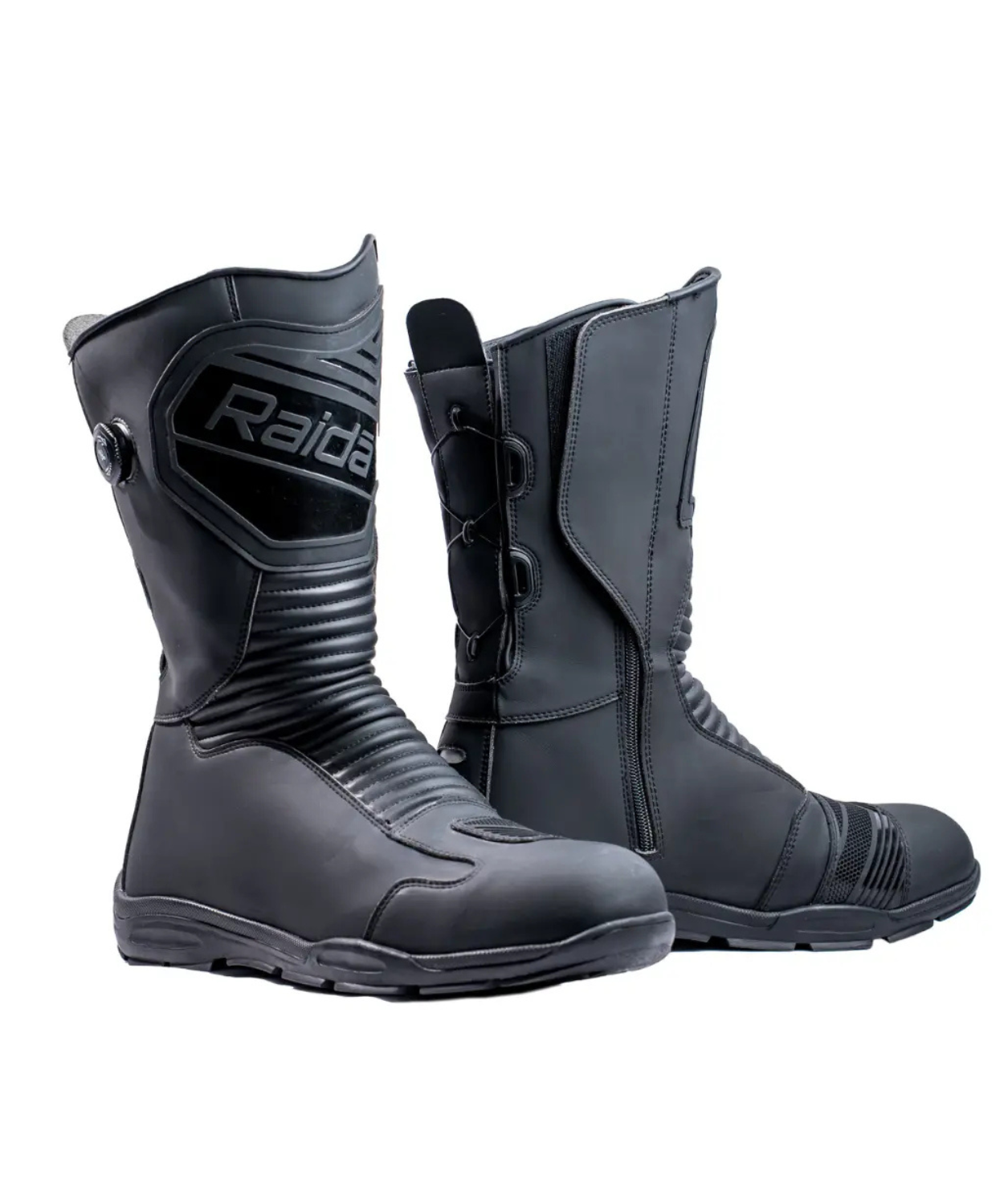 Raida Discover Evo Motorcycle Boots - Black