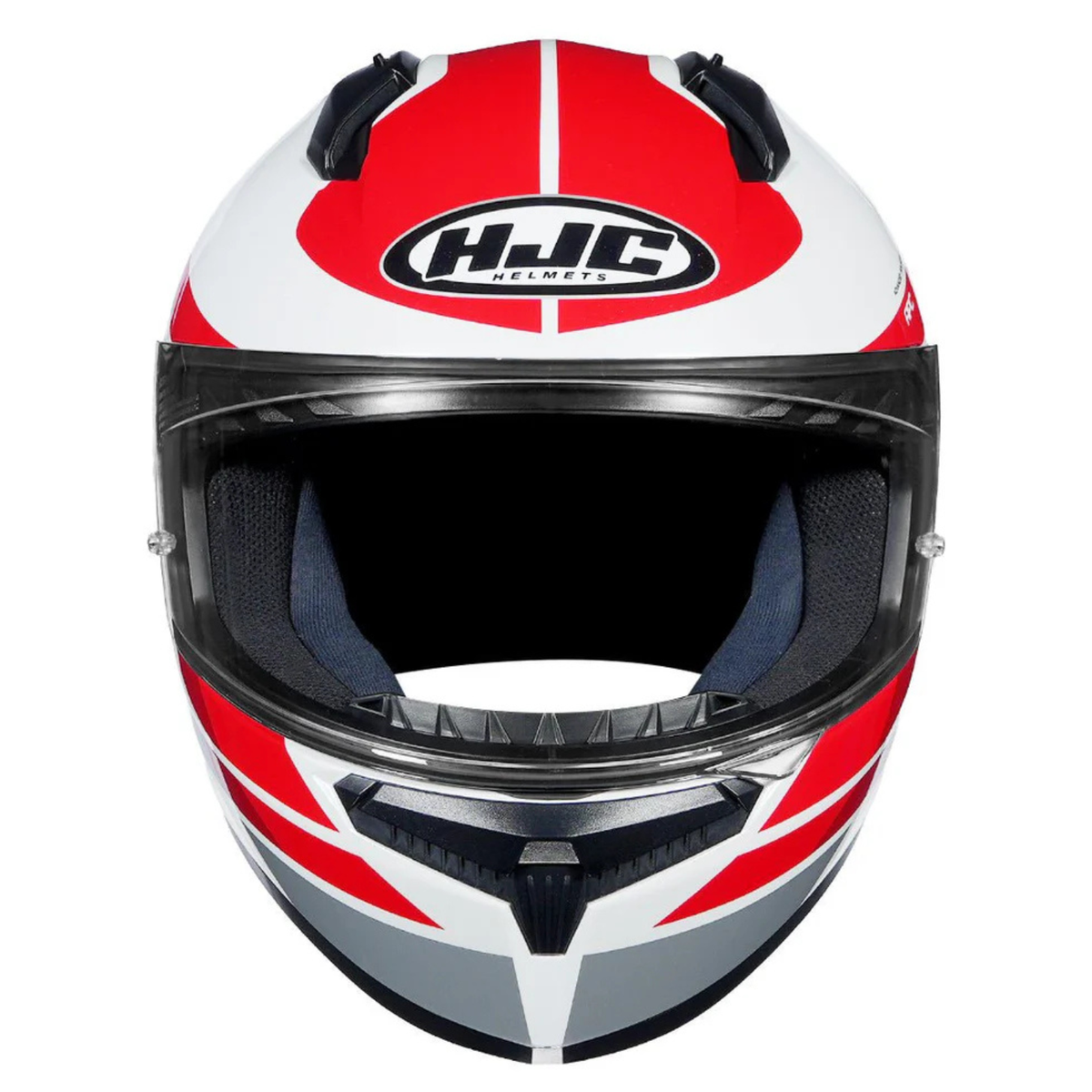 HJC C10 Hiper MC1 Helmet - White Red - HJC