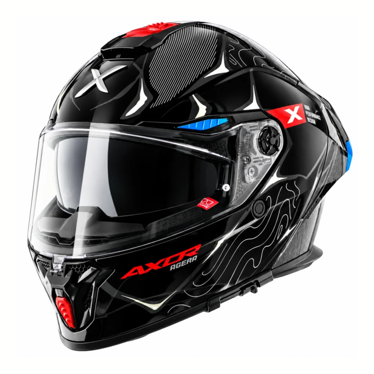 Axor Agera Raiz Helmet - Gloss Black Grey