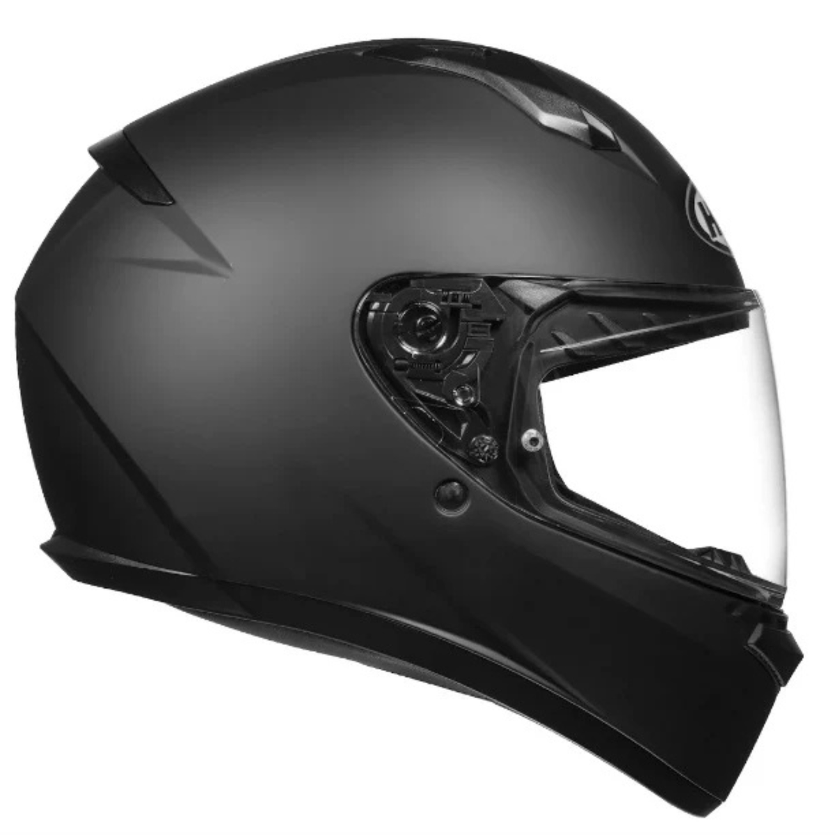HJC C10 Solid Semi Flat Helmet - Black - HJC