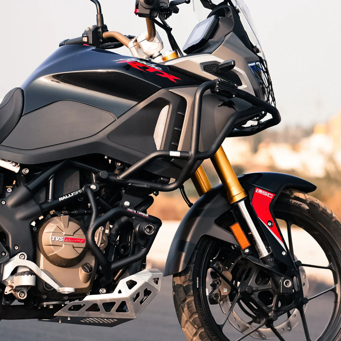 Moto Torque Apache RTX 300 Stallion Crash Guard - Black