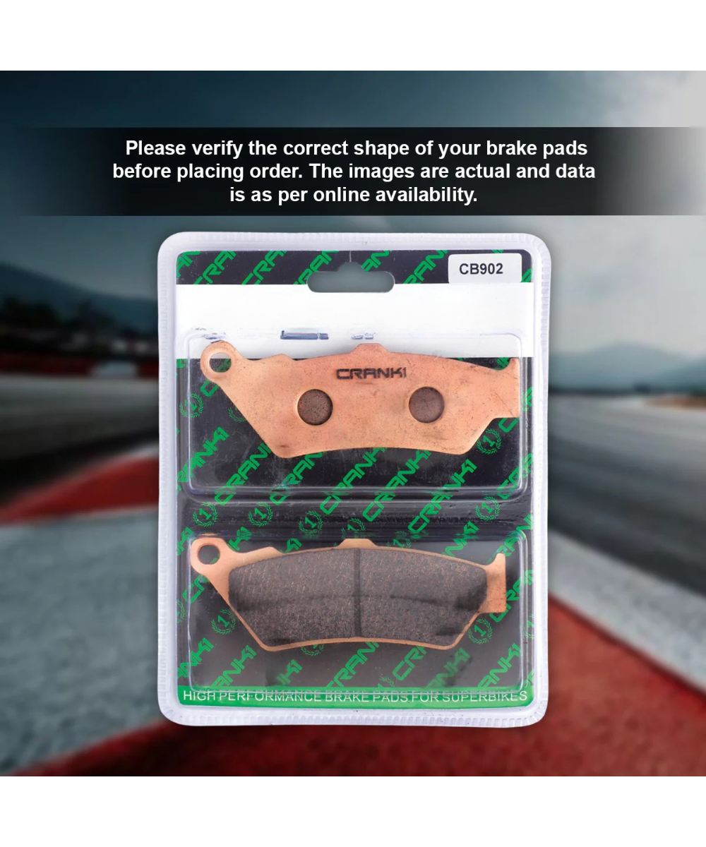Crank1 Royal Enfield Super Meteor 650 Sintered Brake Pads